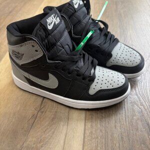 NEW Grey Black Air Youth Sz 6.5